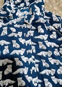 Fox Print Pajama Set