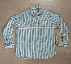 Lee Striped Casual Shirt + FREE Westside t-Shirt