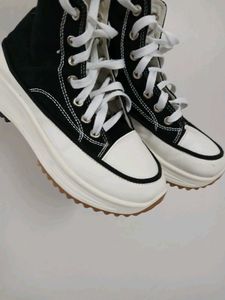 Platform High-Top Sneakers