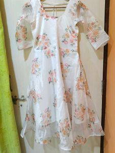 Organza Anarkali Suit