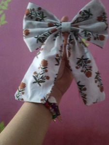 Handmade Hair Bow Clip