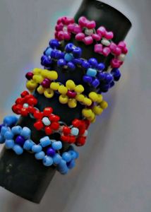 Beaded Flower Ring