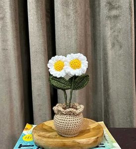 Handmade flowers Bucket