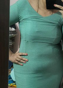 Elegant Green Maxi Dress