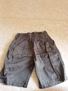 Olive Green Cargo Shorts