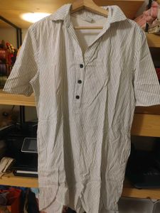 striped dress with lines