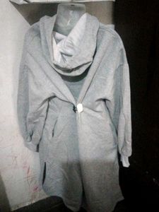 Grey Hoodie Dress