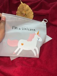 Unicorn Zipper Pouches - Set of 2