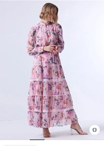 Coverstory Floral Heavy Tiered Maxi Dress