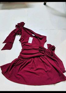 Chic One-Shoulder Mini Dress