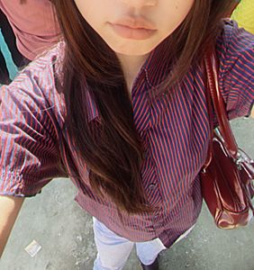 Striped Fitted Like Tee- Shirt
