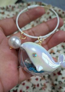Cute Whale Keychain Charm🐋