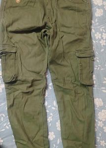 Olive Green Cargo Pants
