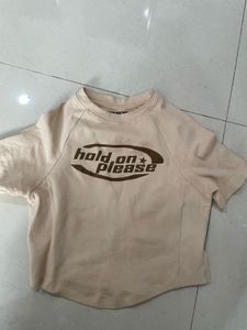 Biege Streetwear Tank Top