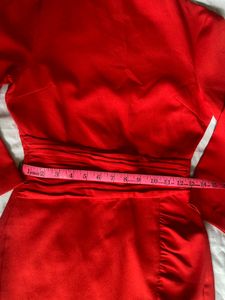 ZARA RED BODYCON DRESS