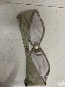 Cute Green Satiny Tube Top