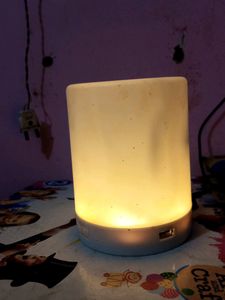 Bluetooth Speaker With Lamp