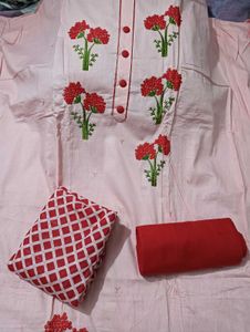 Cotton Unstitched Suit