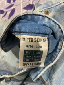 Light Wash Denim Jeans