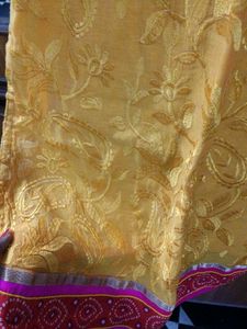 Yellow Embroidered Kurta