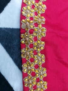 Red Girls Kurti/choli/top