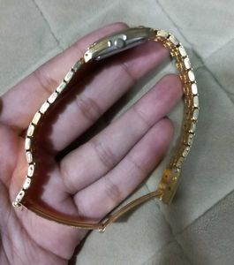 Vintage Diamante Gold Watch