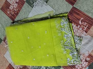 Elegant Yellow Saree
