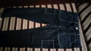 L Size Straight Cargo Jeans