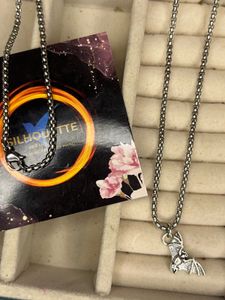 anti-tarnished batman necklace