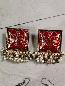 3 Combo Of Earings