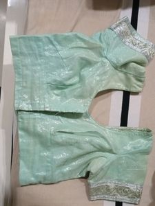 Sitara Work Net  Saree With A Stitched Blouse Bust 38..saree With No Flaws...Sale SALE SALE....GRAB IT