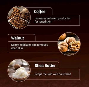 De-Tan removal Coffee Face Scrub 2 Pieces