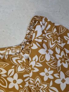 Dressberry Tier Dress With Square Neck