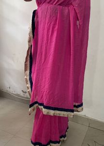 🆕Ready to Wear Heavy Designer Saree &amp; Blouse