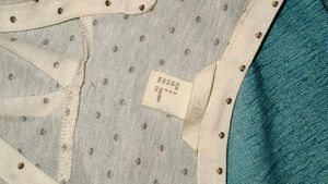 White Polka Dot Blouse