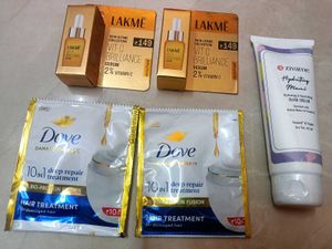 Combo Pack Lakme, Dove, and Zivame Beauty