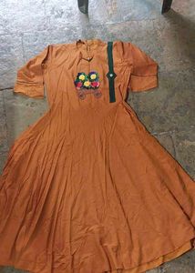 Rajwadi Full Flair Anarkali One Piece Kurti