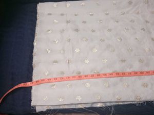 Davani Set Material (Skirt, Top, And Dupatta)