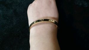Elegant Gold-Tone Bracelet