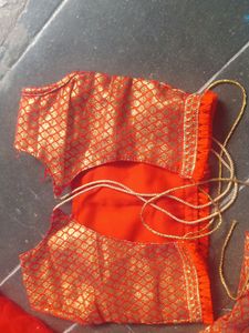 Red Lehenga Choli 1/2 Years Baby Girl