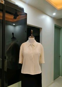 💥PRICE DROP💥 Pinteresty White Embroidered Shirt