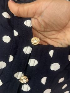 Polka dots top in XXL size