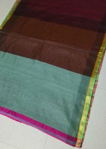 Multi Colour Banarasi Silk Saree