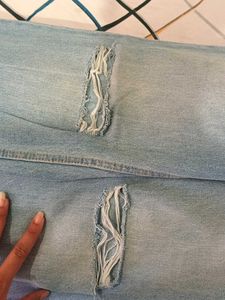 Ripped Denim Jeans
