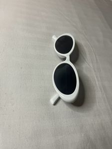 White Cat Eye Sunnies