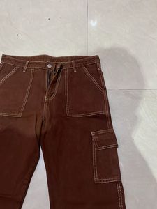 Brown Cargo Pants