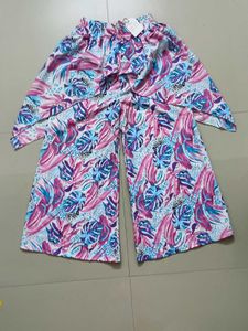 New Stitched Palazzo For Girls Ladies