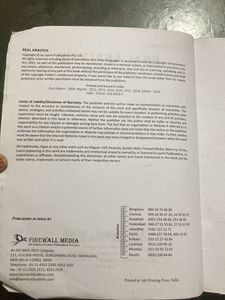 Real analysis
