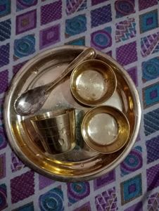Peetal Bartan Set