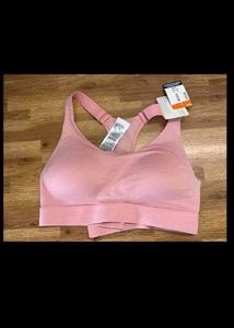 Pink Sports Bra